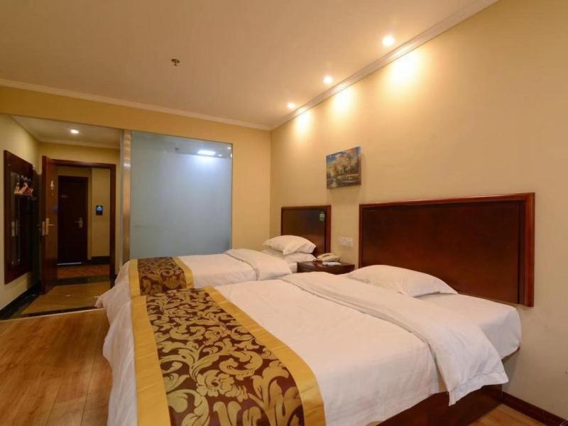 Greentree Inn Jiangsu Zhenjiang Dingmao Industrial Park Wode Square Express Hotel Zhenjiang (Jiangsu) Exterior foto