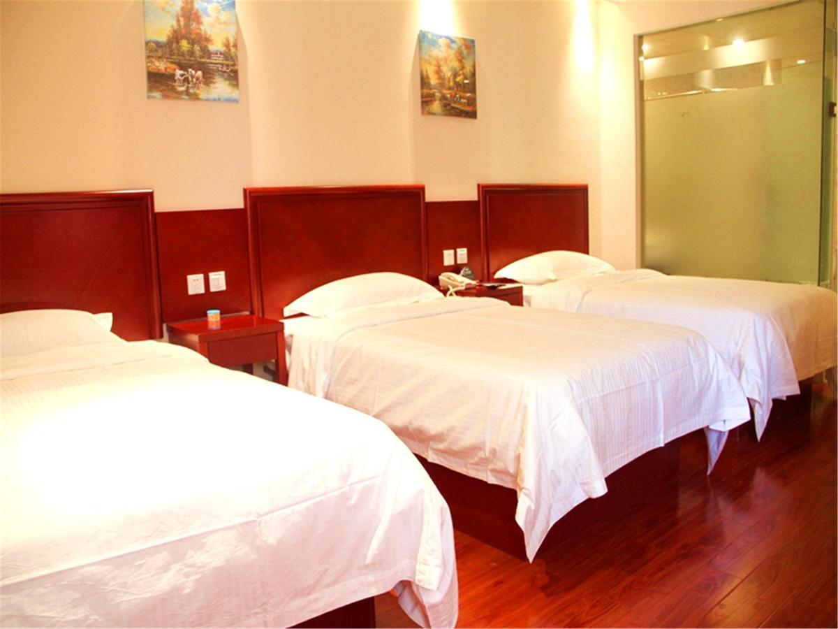 Greentree Inn Jiangsu Zhenjiang Dingmao Industrial Park Wode Square Express Hotel Zhenjiang (Jiangsu) Exterior foto