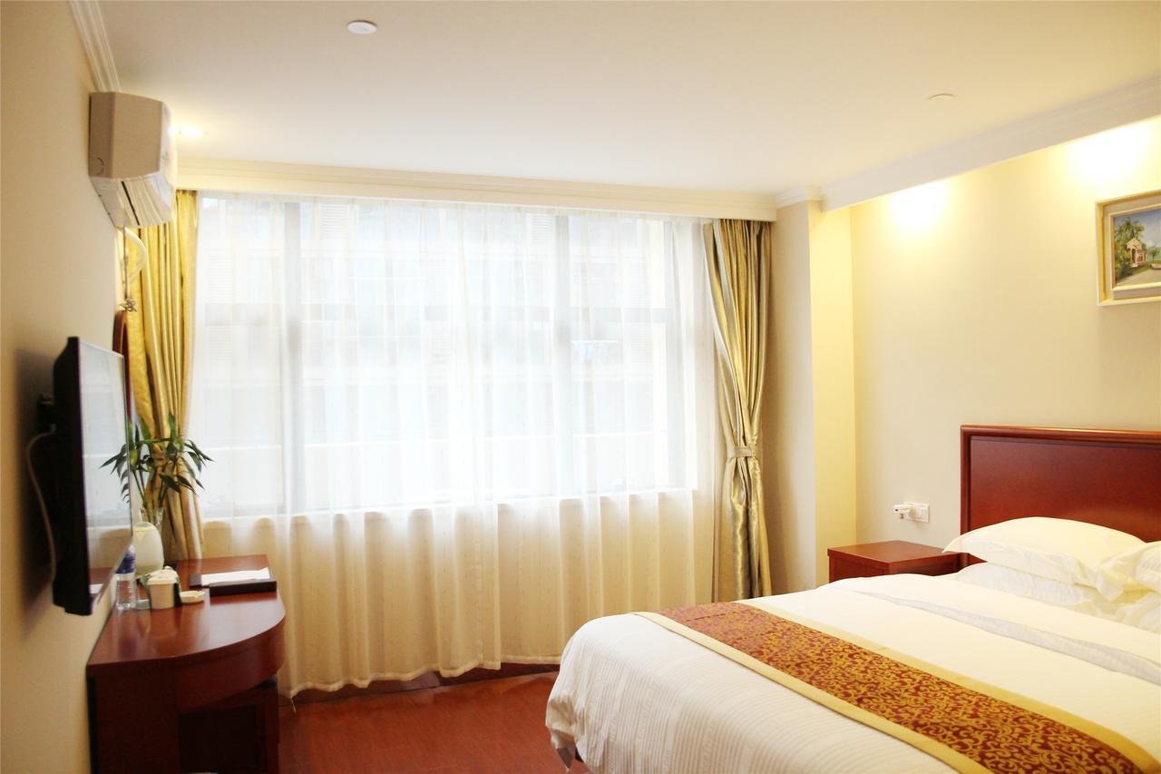 Greentree Inn Jiangsu Zhenjiang Dingmao Industrial Park Wode Square Express Hotel Zhenjiang (Jiangsu) Exterior foto