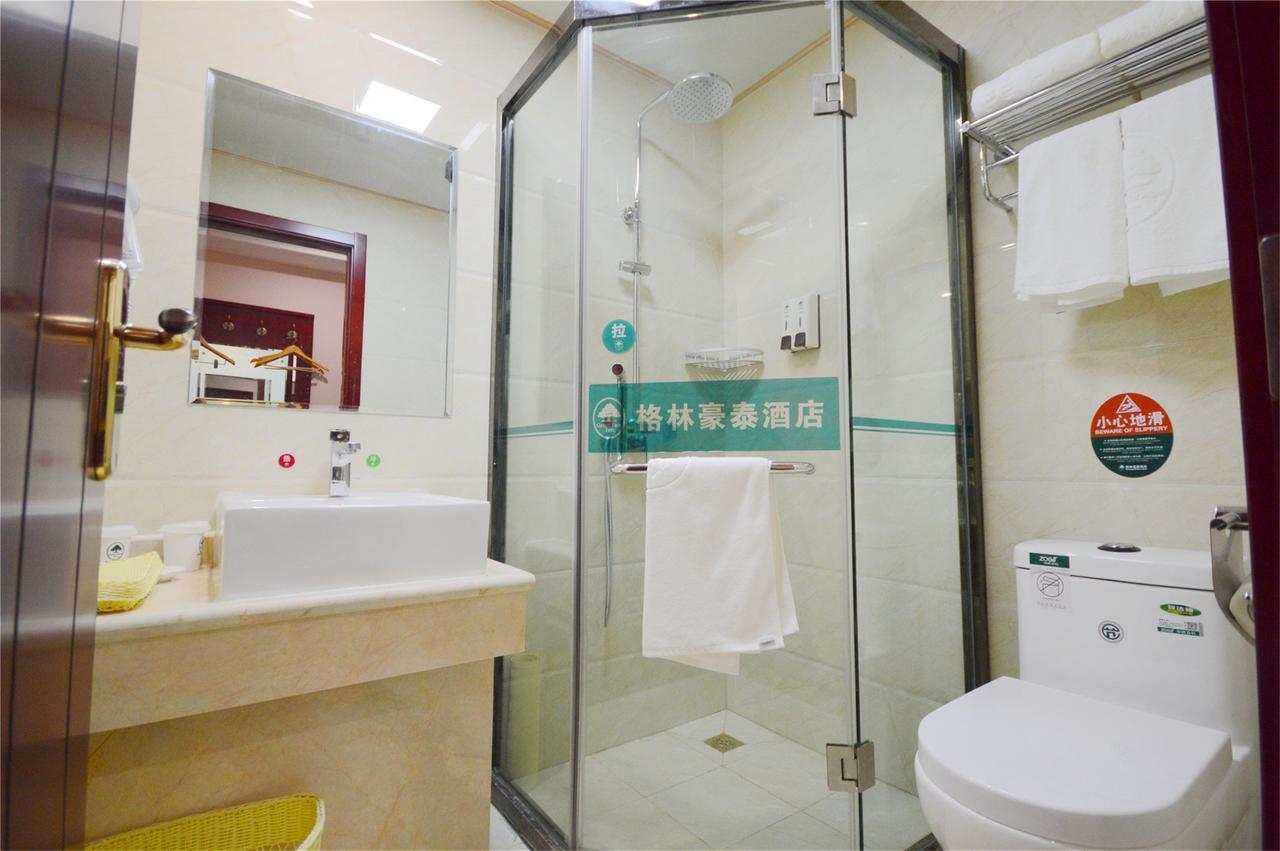 Greentree Inn Jiangsu Zhenjiang Dingmao Industrial Park Wode Square Express Hotel Zhenjiang (Jiangsu) Exterior foto