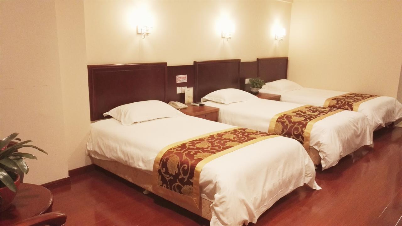 Greentree Inn Jiangsu Zhenjiang Dingmao Industrial Park Wode Square Express Hotel Zhenjiang (Jiangsu) Exterior foto