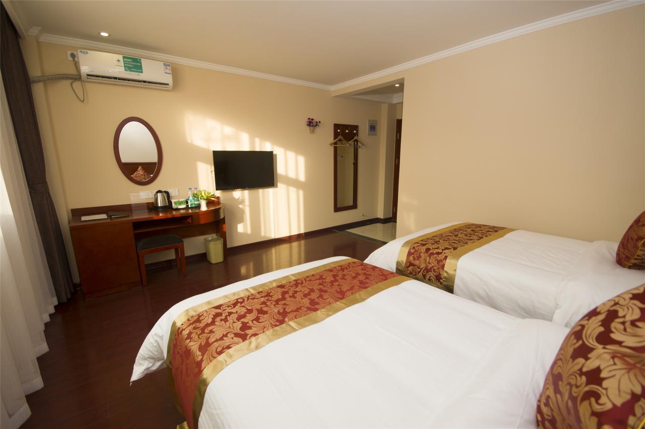 Greentree Inn Jiangsu Zhenjiang Dingmao Industrial Park Wode Square Express Hotel Zhenjiang (Jiangsu) Exterior foto